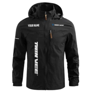 Twin Vee Exclusive Logo Waterproof Outdoor Windbreaker Jacket Detachable Hood TTFSWOJNC2510TVZ Jacket