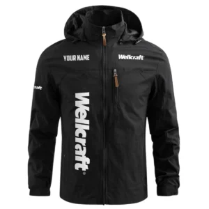 Wellcraft Exclusive Logo Waterproof Outdoor Windbreaker Jacket Detachable Hood TTFSWOJNC2510WCZ Jacket