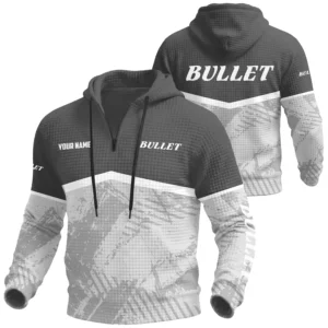 Bullet Exclusive Logo Waffle Quarter-zip Hoodie TTFSWQH3D081901BUZ Hoodie