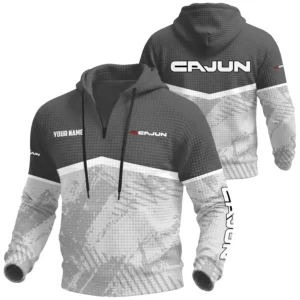 Cajun Exclusive Logo Waffle Quarter-zip Hoodie TTFSWQH3D081901CJZ Hoodie