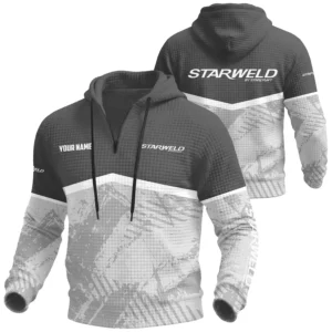Starweld Exclusive Logo Waffle Quarter-zip Hoodie TTFSWQH3D081901SWZ Hoodie