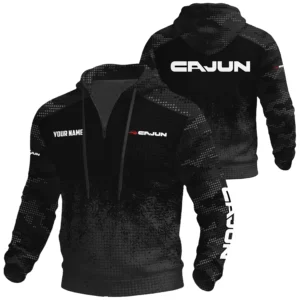 Cajun Exclusive Logo Waffle Quarter-zip Hoodie TTFSWQH3D081903CJZ Hoodie