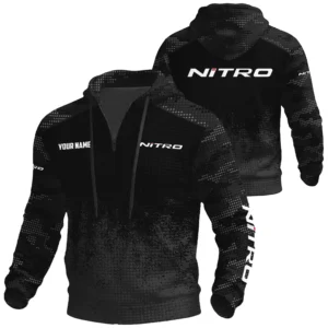 Nitro Exclusive Logo Waffle Quarter-zip Hoodie TTFSWQH3D081903NZ Hoodie
