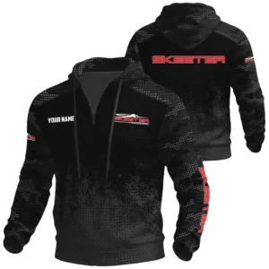 Skeeter Exclusive Logo Waffle Quarter-zip Hoodie TTFSWQH3D081903STZ Hoodie