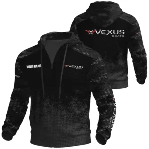 Vexus Exclusive Logo Waffle Quarter-zip Hoodie TTFSWQH3D081903VBZ Hoodie