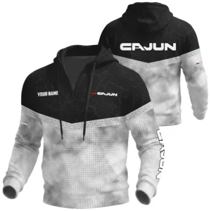 Cajun Exclusive Logo Waffle Quarter-zip Hoodie TTFSWQH3D081905CJZ Hoodie