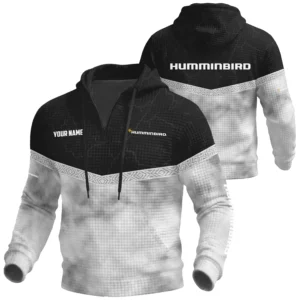 Humminbird Exclusive Logo Waffle Quarter-zip Hoodie TTFSWQH3D081905HUZ Hoodie