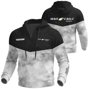 War Eagle Exclusive Logo Waffle Quarter-zip Hoodie TTFSWQH3D081905WEZ Hoodie