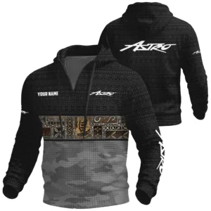Astro Exclusive Logo Waffle Quarter-zip Hoodie TTFSWQH3D081906ASZ Hoodie
