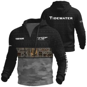 Tidewater Exclusive Logo Waffle Quarter-zip Hoodie TTFSWQH3D081906TWZ Hoodie