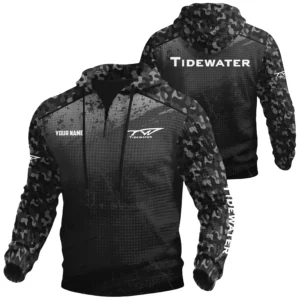 Tidewater Exclusive Logo Waffle Quarter-zip Hoodie TTFSWQH3D081907TWZ Hoodie