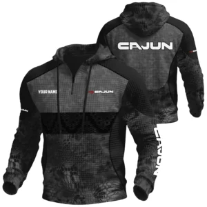 Cajun Exclusive Logo Waffle Quarter-zip Hoodie TTFSWQH3D081908CJZ Hoodie