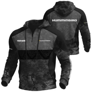 Humminbird Exclusive Logo Waffle Quarter-zip Hoodie TTFSWQH3D081908HUZ Hoodie