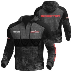 Skeeter Exclusive Logo Waffle Quarter-zip Hoodie TTFSWQH3D081908STZ Hoodie