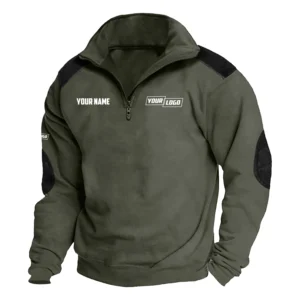 Customizable Tactical Quarter-Zip Sweatshirt OUFASCSCC