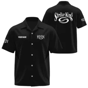 Strike King Exclusive Logo Short Sleeve Camp Collar Shirts TTFSHW26081901SKZ Shirt