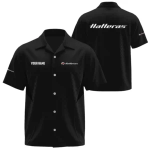 Hatteras Exclusive Logo Short Sleeve Camp Collar Shirts TTFSHW26251001HTZ Shirt