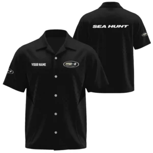 Sea Hunt Exclusive Logo Short Sleeve Camp Collar Shirts TTFSHW26251001SEZ Shirt