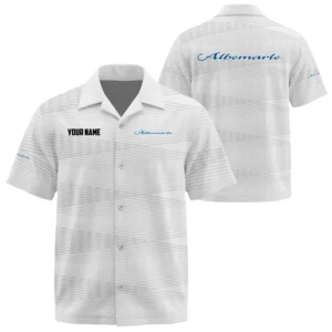 Albemarle Exclusive Logo Short Sleeve Camp Collar Shirts TTFSHW26251002ABZ Shirt
