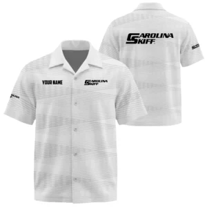 Carolina Skiff Exclusive Logo Short Sleeve Camp Collar Shirts TTFSHW26251002CSZ Shirt