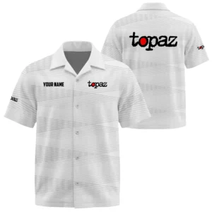 Topaz Exclusive Logo Short Sleeve Camp Collar Shirts TTFSHW26251002TPZ Shirt