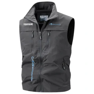 Albemarle Exclusive Logo Multi-Pocket Sleeveless Vest TTFSV2102510ABZ Vest