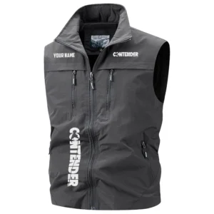 Contender Exclusive Logo Multi-Pocket Sleeveless Vest TTFSV2102510CDZ Vest