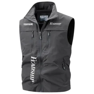 Feadship Exclusive Logo Multi-Pocket Sleeveless Vest TTFSV2102510FEZ Vest