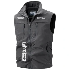 Luhrs Exclusive Logo Multi-Pocket Sleeveless Vest TTFSV2102510LHZ Vest