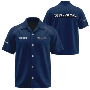 Allison Exclusive Logo Short Sleeve Camp Collar Shirts TTFSHW26081903ALZ Shirt