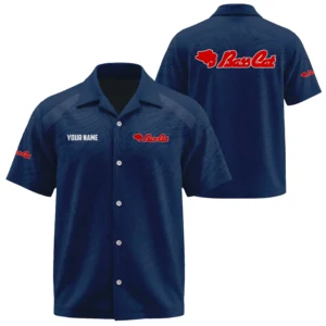 Bass Cat Exclusive Logo Short Sleeve Camp Collar Shirts TTFSHW26081903BCZ Shirt