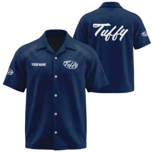Tuffy Exclusive Logo Short Sleeve Camp Collar Shirts TTFSHW26081903TUZ Shirt