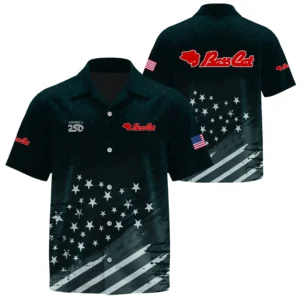 Bass Cat Exclusive Logo Short Sleeve Camp Collar Shirt TTFSHW26081912BCZ Shirt