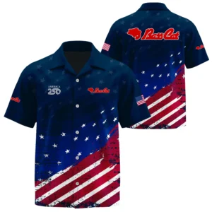 Bass Cat Exclusive Logo Short Sleeve Camp Collar Shirt TTFSHW26081913BCZ Shirt