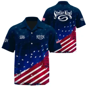 Strike King Exclusive Logo Short Sleeve Camp Collar Shirt TTFSHW26081913SKZ Shirt
