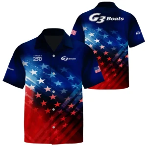 G3 Exclusive Logo Short Sleeve Camp Collar Shirt TTFSHW26081914G3Z Shirt