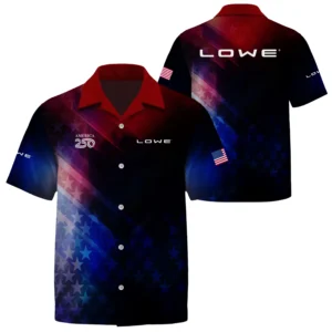 Lowe Exclusive Logo Short Sleeve Camp Collar Shirt TTFSHW26081915LWZ Shirt