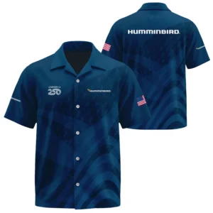 Humminbird Exclusive Logo Short Sleeve Camp Collar Shirt TTFSHW26081916HUZ Shirt