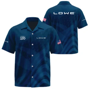 Lowe Exclusive Logo Short Sleeve Camp Collar Shirt TTFSHW26081916LWZ Shirt