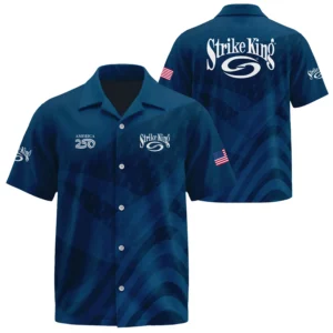 Strike King Exclusive Logo Short Sleeve Camp Collar Shirt TTFSHW26081916SKZ Shirt