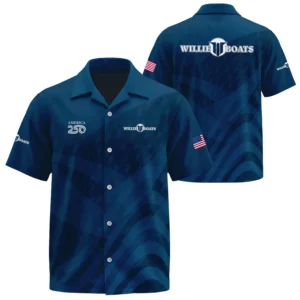 Willie Exclusive Logo Short Sleeve Camp Collar Shirt TTFSHW26081916WIZ Shirt