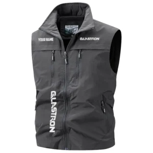 Glastron Exclusive Logo Multi-Pocket Sleeveless Vest TTFSV2100819GLZ Vest