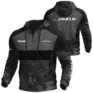 Javelin Exclusive Logo Waffle Quarter-zip Hoodie TTFSWQH3D081908JAZ Hoodie