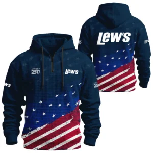 Lew's Exclusive Logo Waffle Quarterzip Hoodie TTFSWQH3D081913LSZ Hoodie