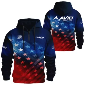 Avid Exclusive Logo Waffle Quarterzip Hoodie TTFSWQH3D081914AVZ Hoodie