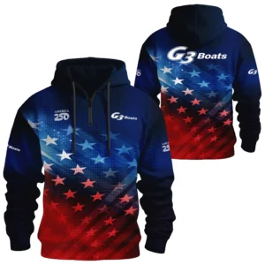 G3 Exclusive Logo Waffle Quarterzip Hoodie TTFSWQH3D081914G3Z Hoodie
