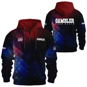 Gambler Exclusive Logo Waffle Quarterzip Hoodie TTFSWQH3D081915GBZ Hoodie