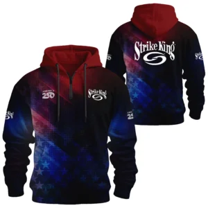 Strike King Exclusive Logo Waffle Quarterzip Hoodie TTFSWQH3D081915SKZ Hoodie