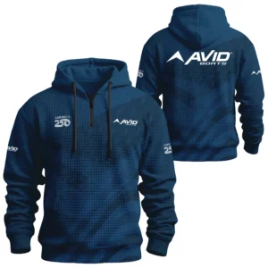 Avid Exclusive Logo Waffle Quarterzip Hoodie TTFSWQH3D081916AVZ Hoodie