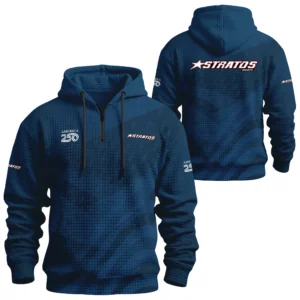 Stratos Exclusive Logo Waffle Quarterzip Hoodie TTFSWQH3D081916SAZ Hoodie
